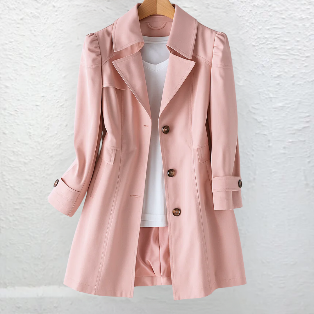 Cera™ Classic Vintage Trench Coat