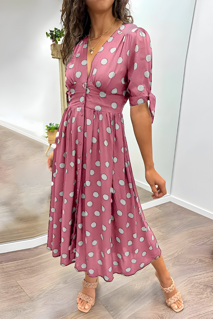 Noria™ | Stilvolles Punktkleid