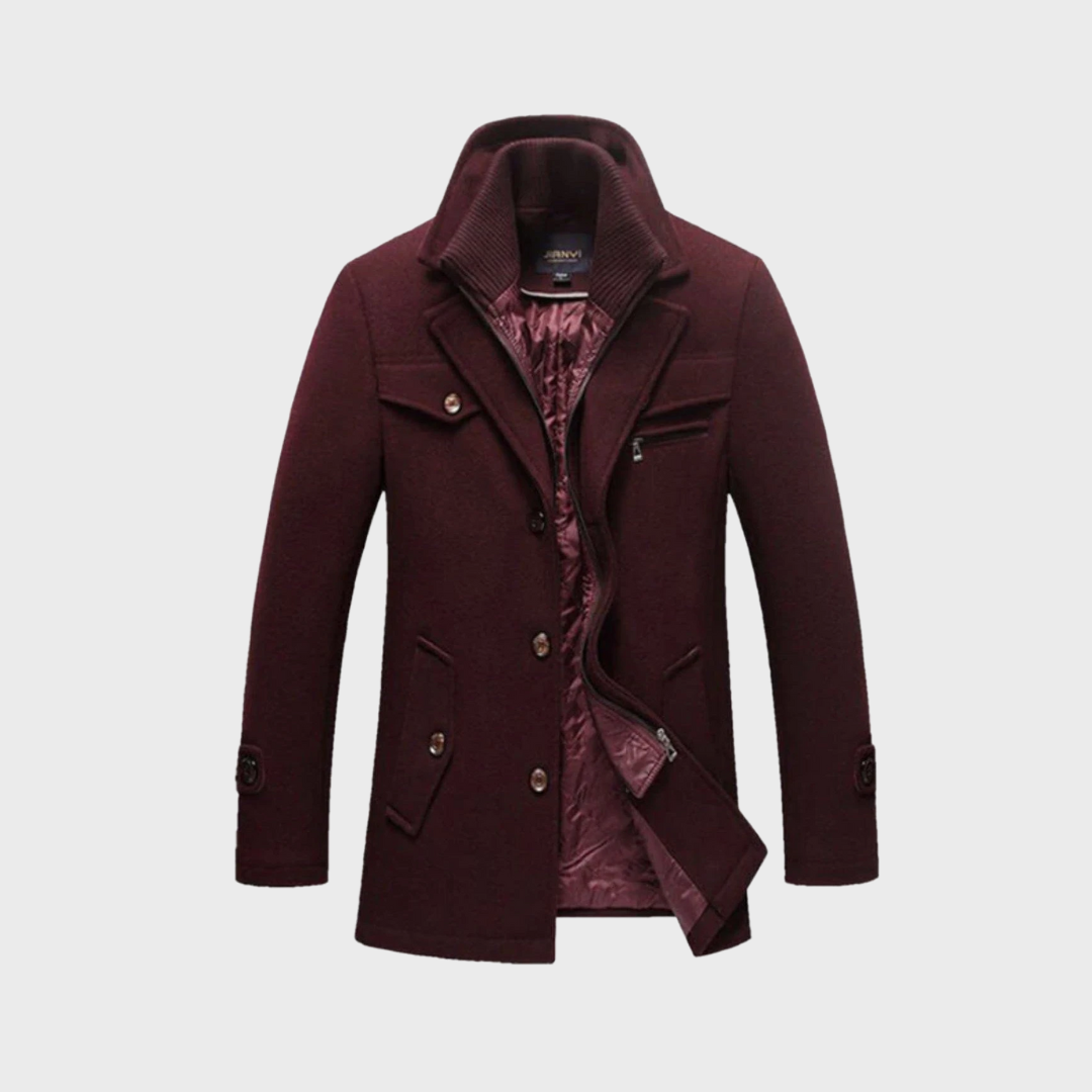 Zerai | Klassischer Peacoat im Stil