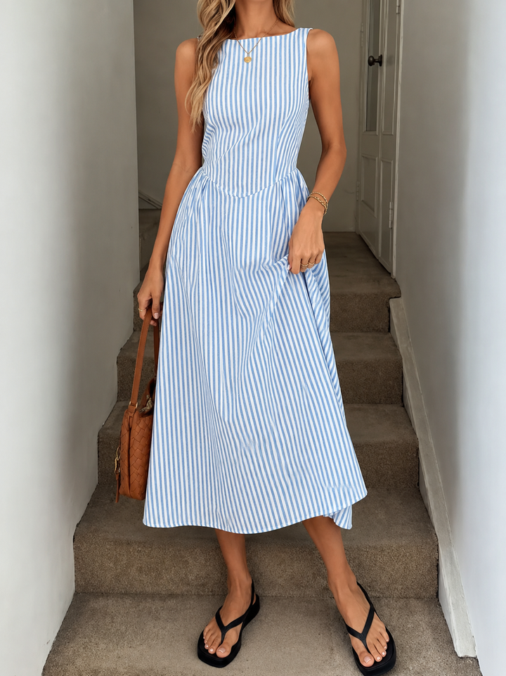 Denise™ | Elegantes Midi-Kleid mit Bauch-Optimierung