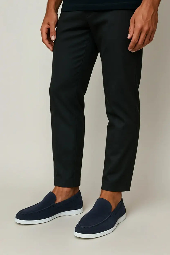 LAURENT MONACO | Herren Elegante Suede-Mokassins