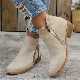 Lona™ | Elegante Wildleder-Ankle Boots