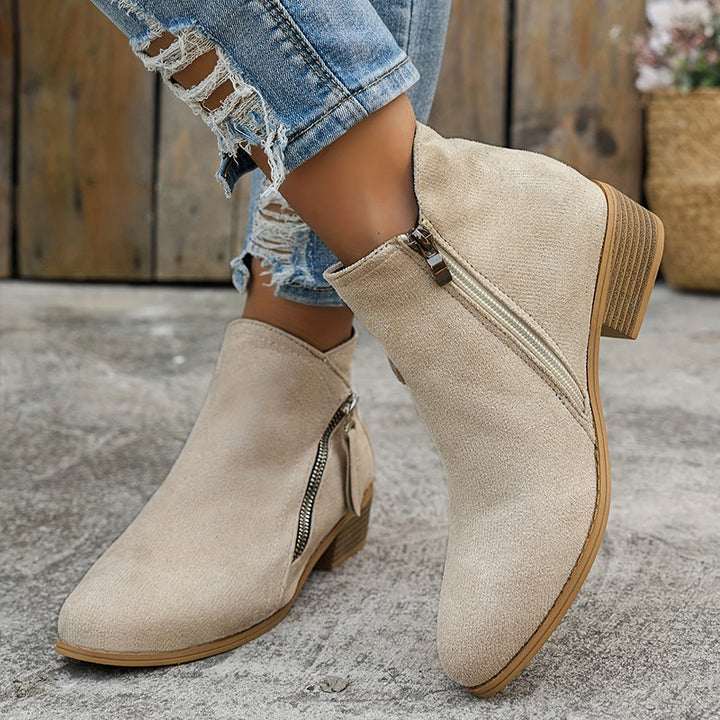 Lona™ | Elegante Wildleder-Ankle Boots