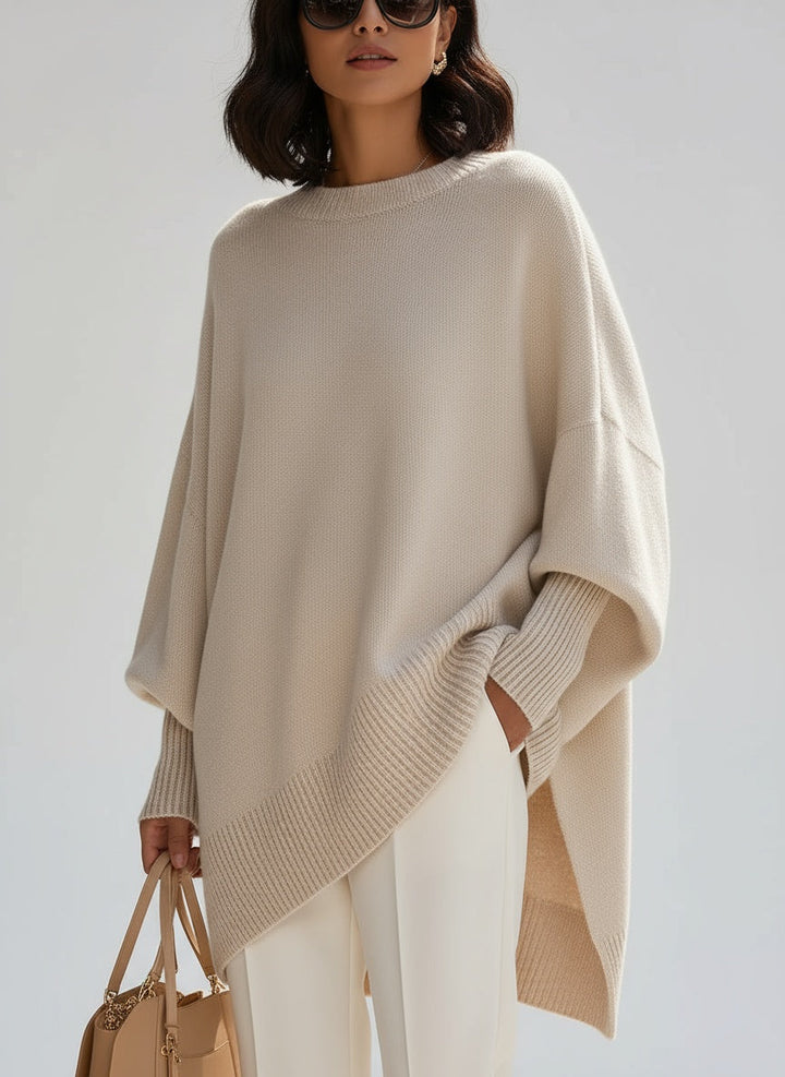 Mandy | Elegante Oversized Poncho für mühelose Stil