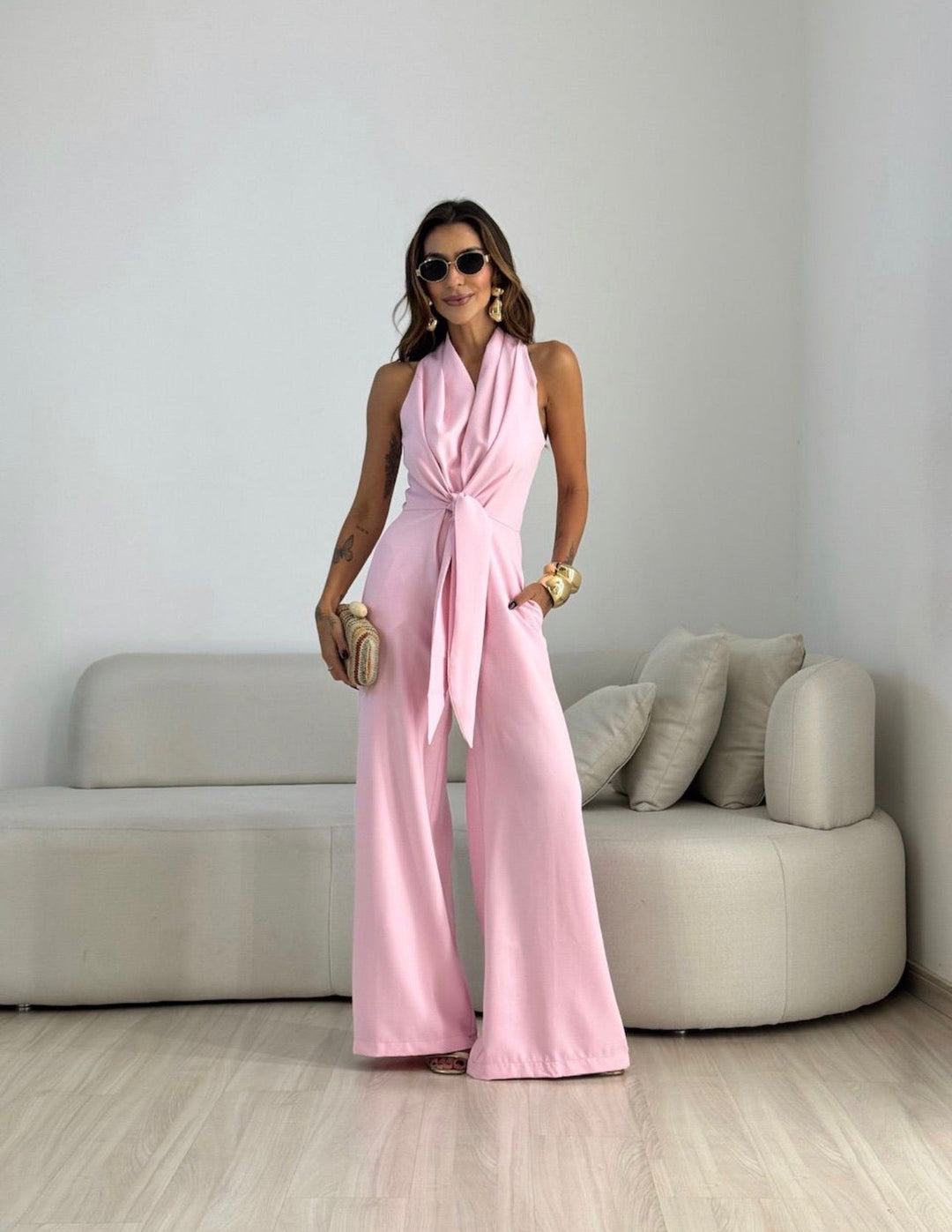 Carol™ | Stilvoller Halter-Jumpsuit