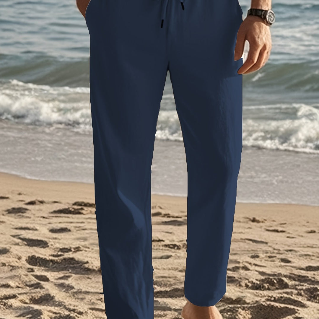 LAURENT MONACO | Herren-Hosen mit geradem Bein