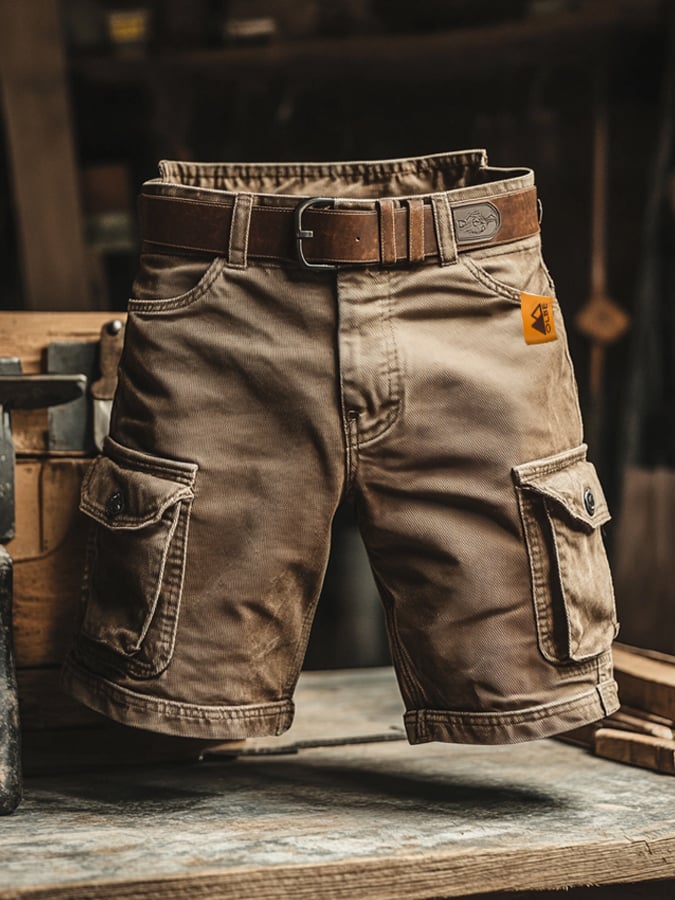 LAURENT MONACO | Herren KLASSE Cargo-Shorts