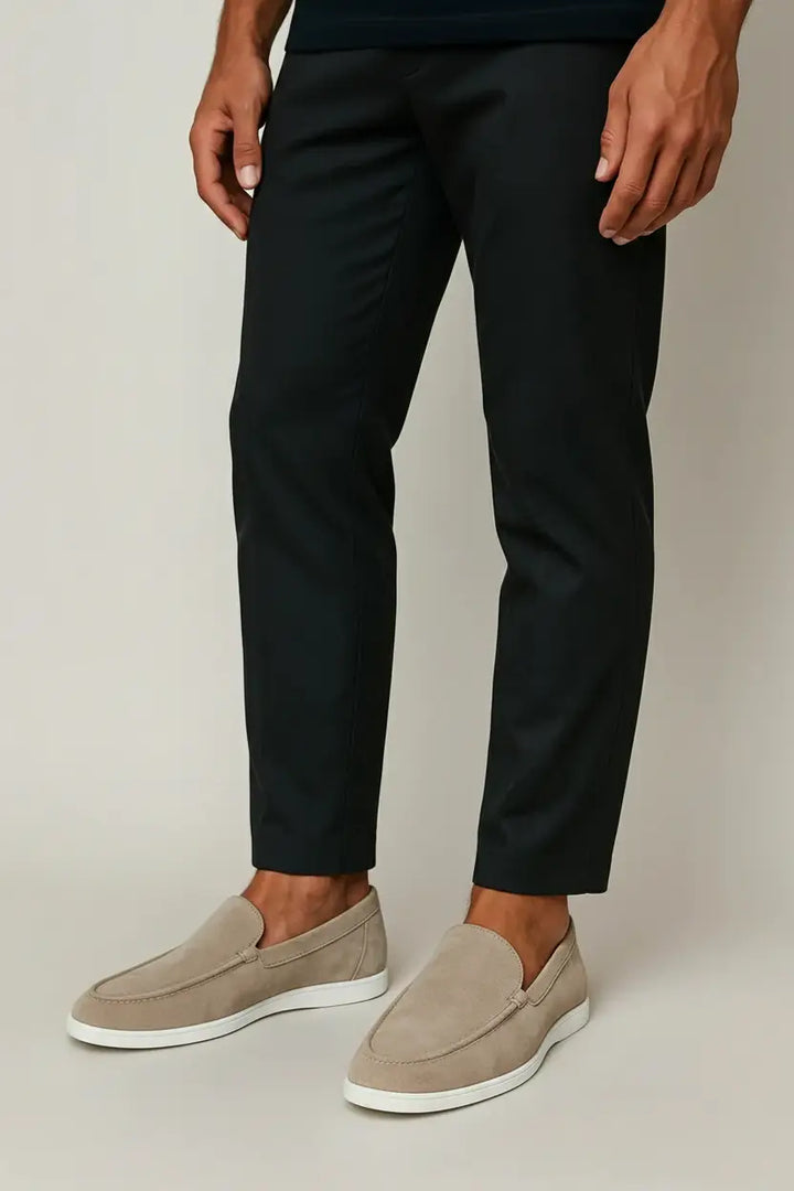 LAURENT MONACO | Herren Elegante Suede-Mokassins