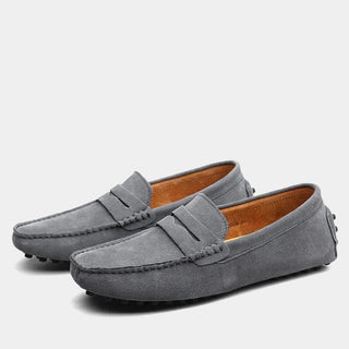 LAURENT MONACO | HERREN MODERNE SUEDE PENNY LOAFERS