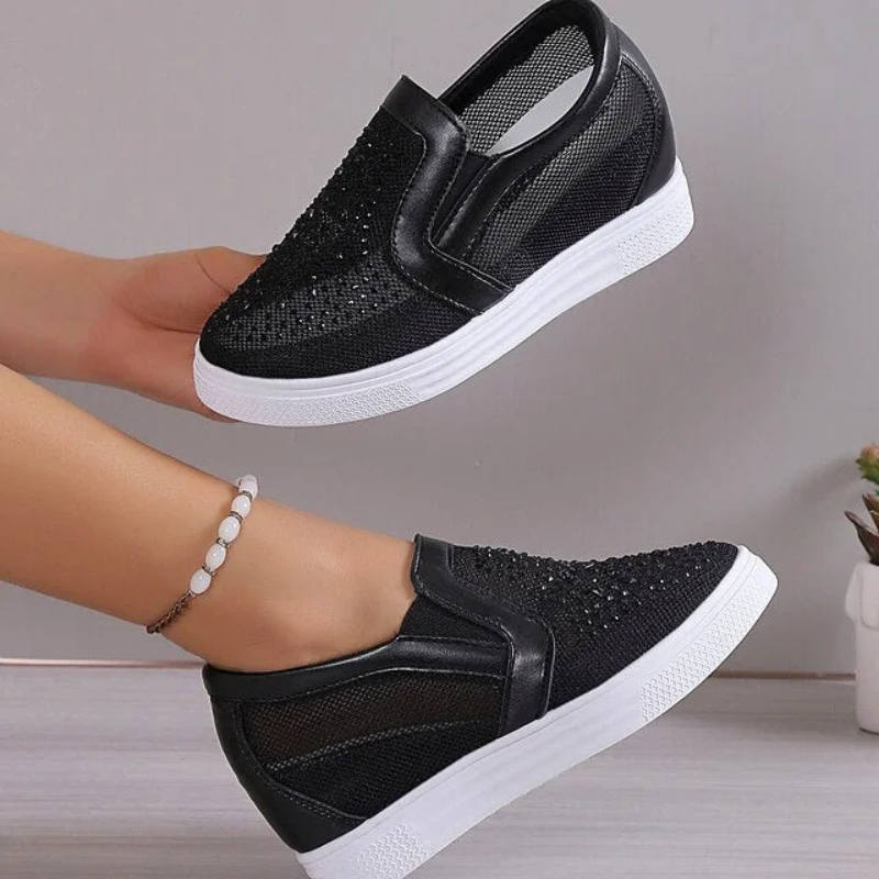 Nadja™ | Stylische Kristall-Sneaker für Damen