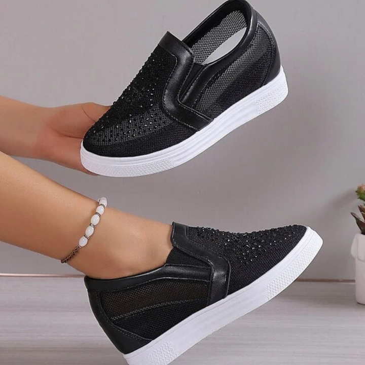 Nadja™ | Stylische Kristall-Sneaker für Damen