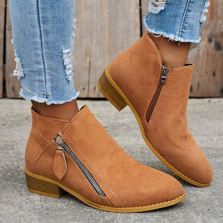 Lona™ | Elegante Wildleder-Ankle Boots