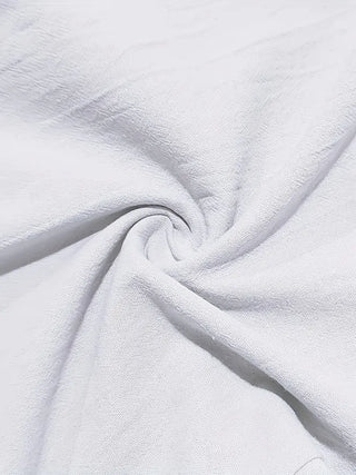 NICHOLS | Weite Leinenhose mit Kordelzug