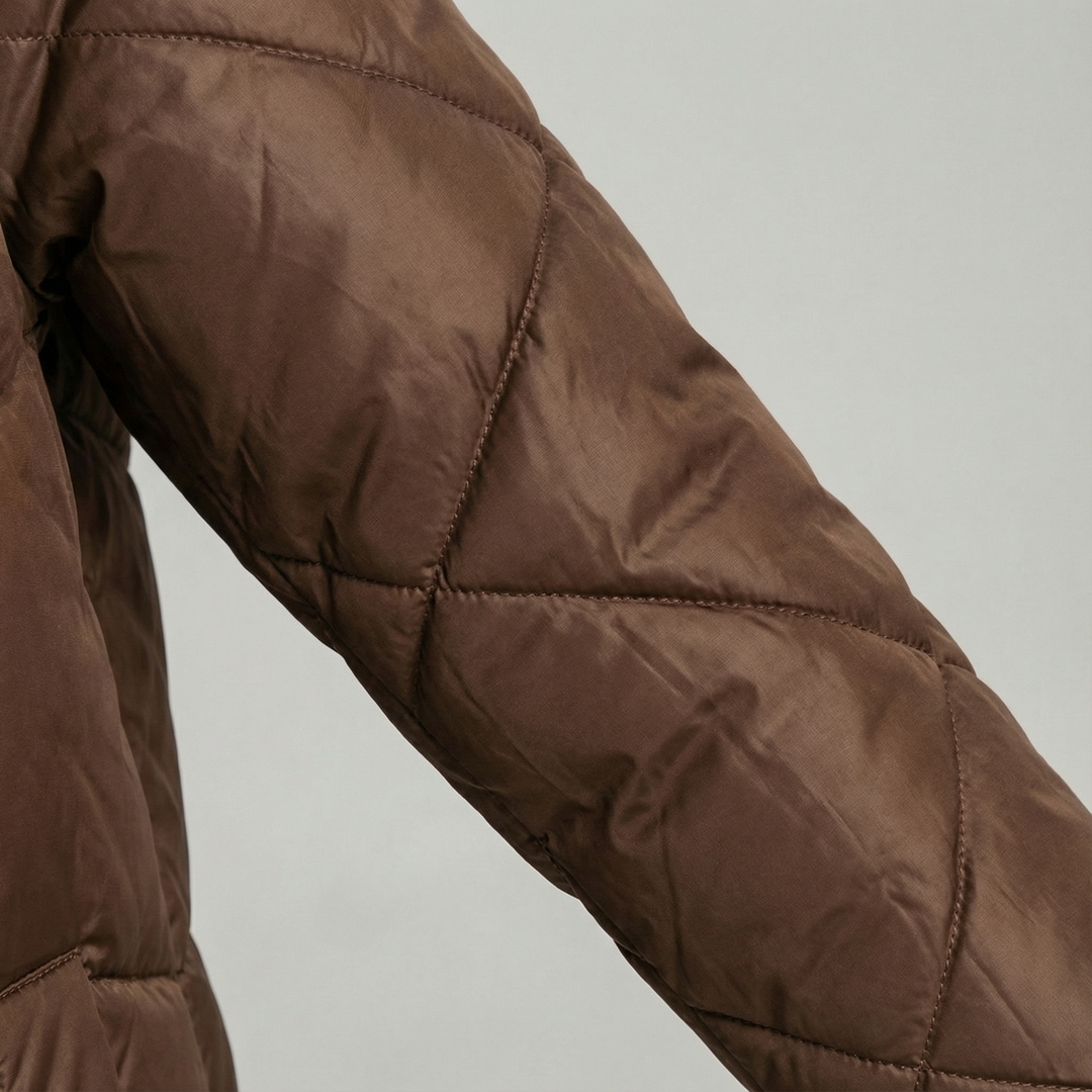 Tiffany™ - Langer gesteppter Wintermantel für Damen