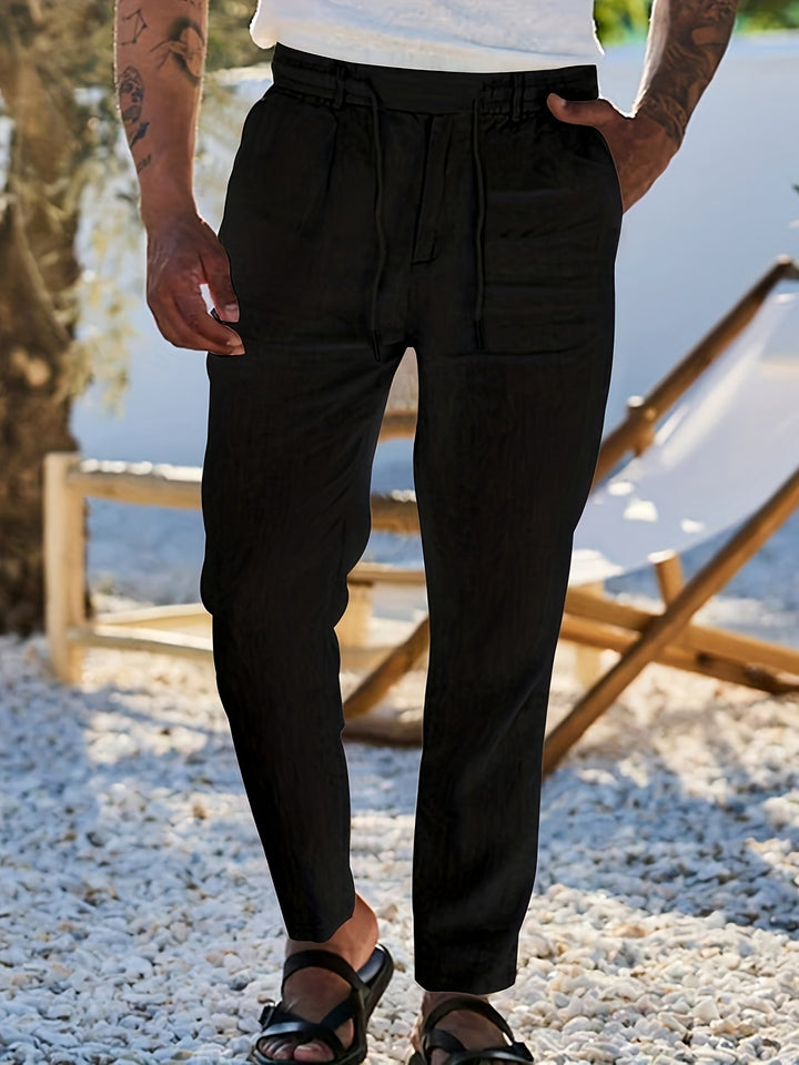 LAURENT MONACO | Herren-Hosen mit geradem Bein