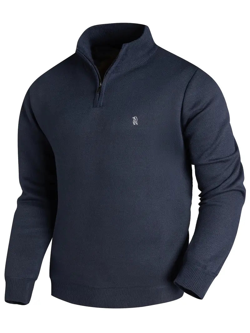 Noel | Lässiger Strickpullover mit Zip