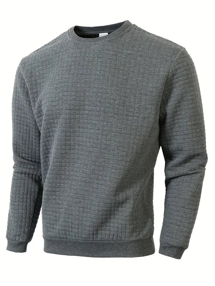 Beckham | Bohemian Plaid Long Sleeve Sweater