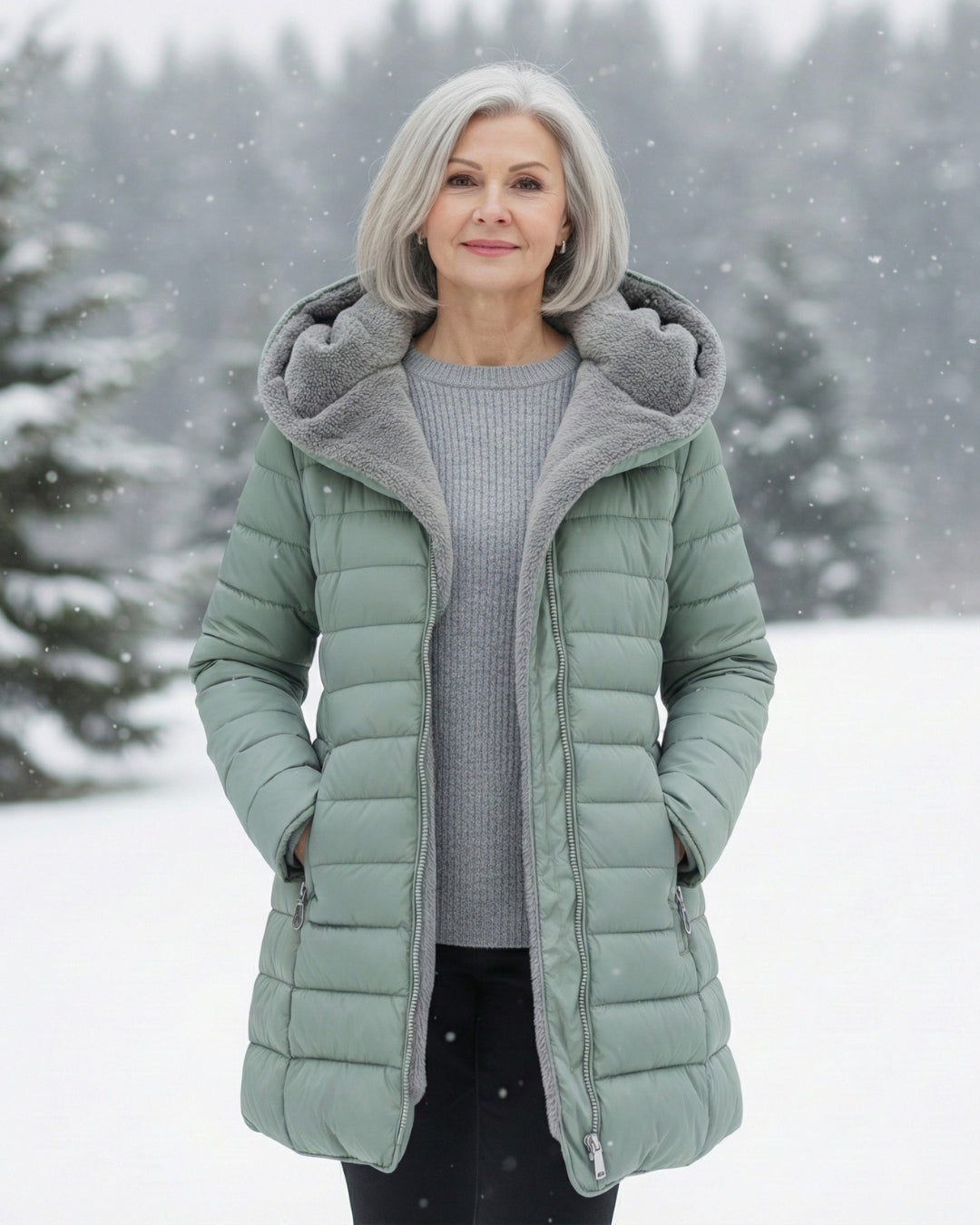 Lianda | Fleece-Lined Puffer Jacket