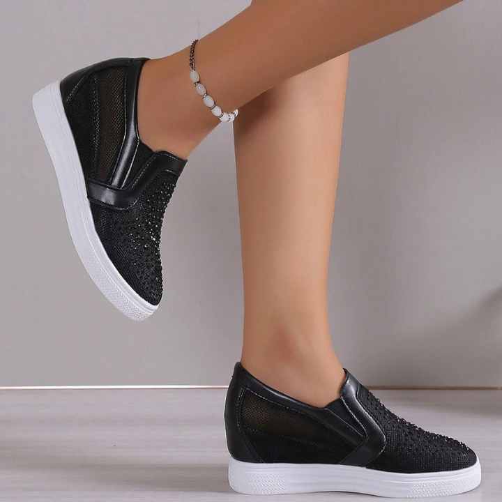 Nadja™ | Stylische Kristall-Sneaker für Damen