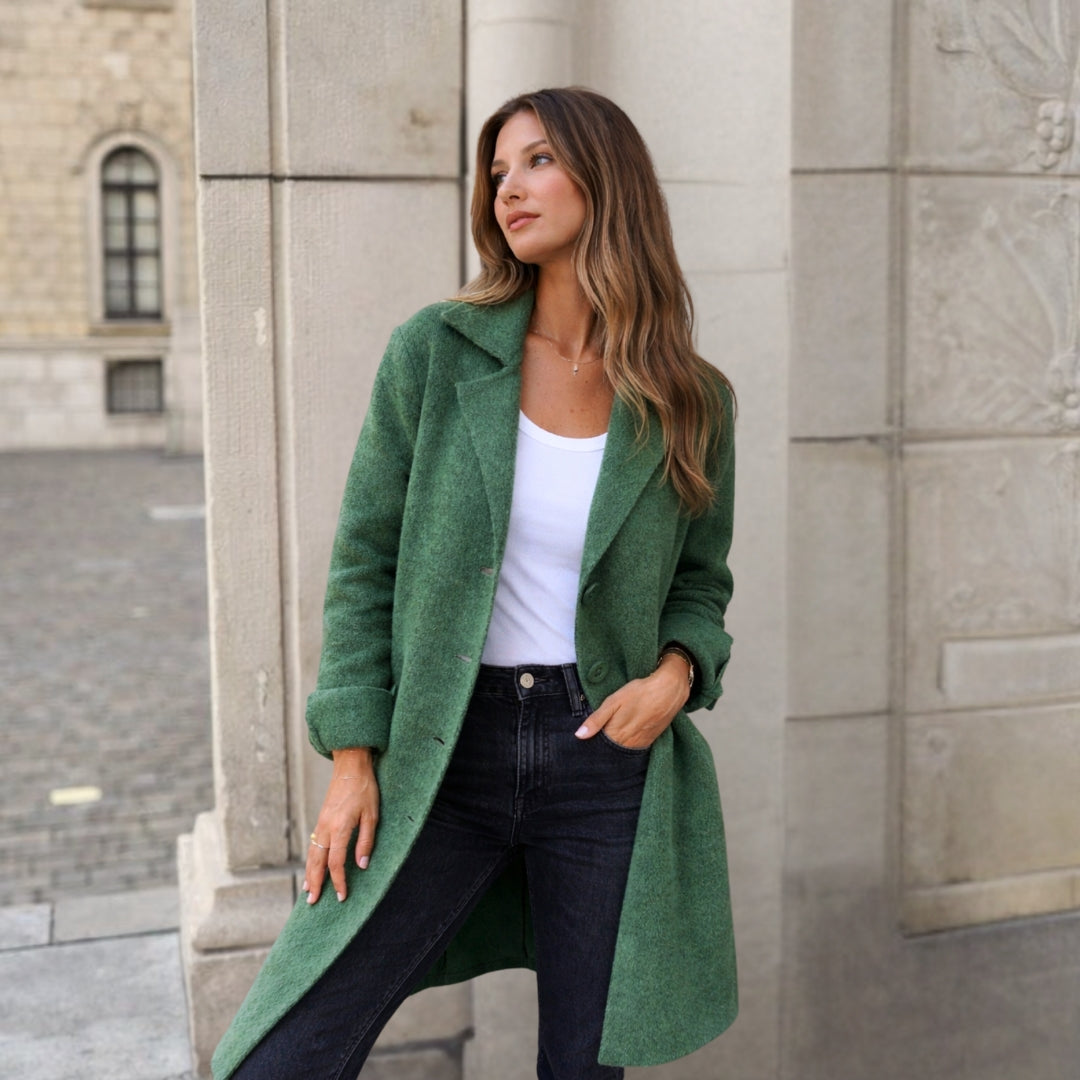 Veronica™ | Stilvolle Jacke mit Knopfdetails