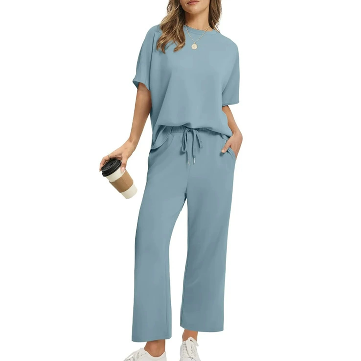 Aesthetic™ | Lässiges Oberteil- und Hosen-Set