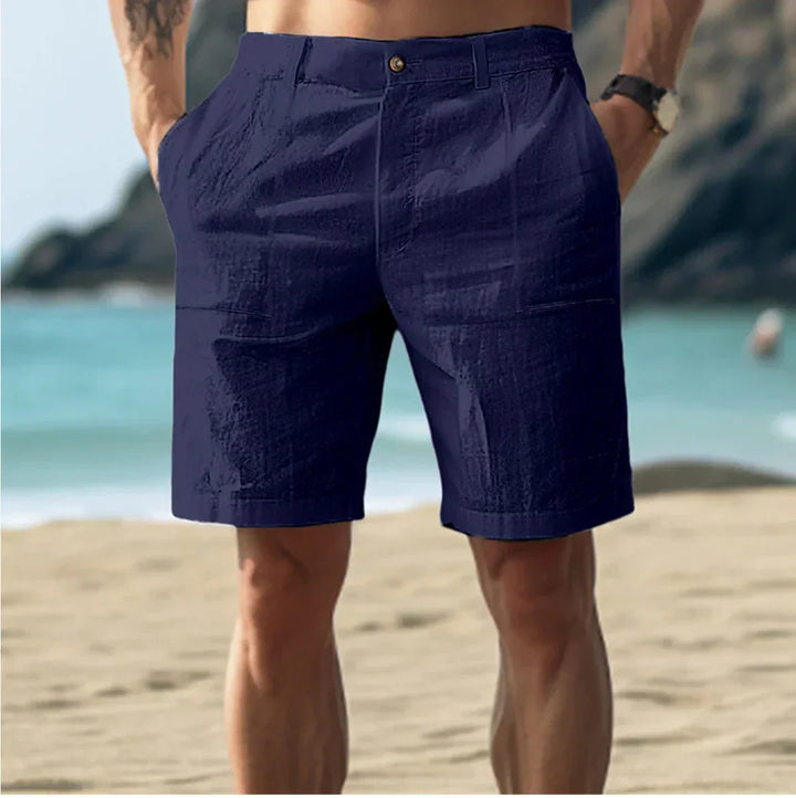 LAURENT MONACO | Herren Sommer-Linen Shorts