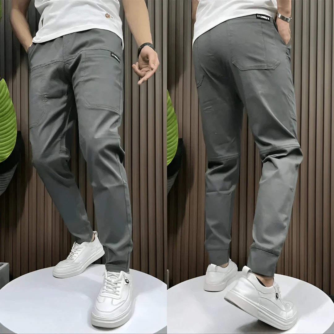 LAURENT MONACO | Premium Elastische Herren Cargo-Hosen