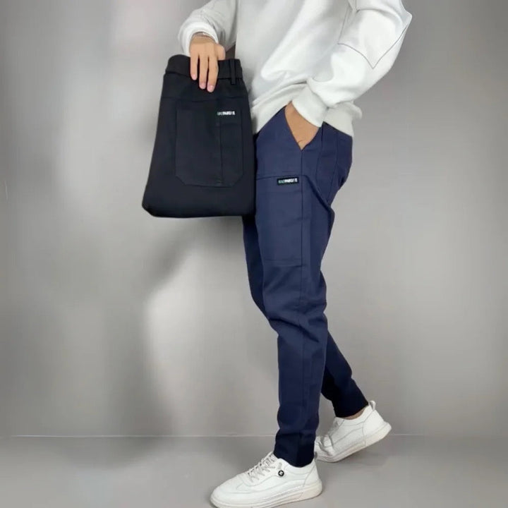 LAURENT MONACO | Premium Elastische Herren Cargo-Hosen