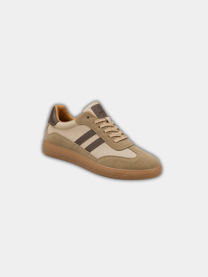 LAURENT MONACO | MENS SNEAKERS WITH CONTRAST DETAILS