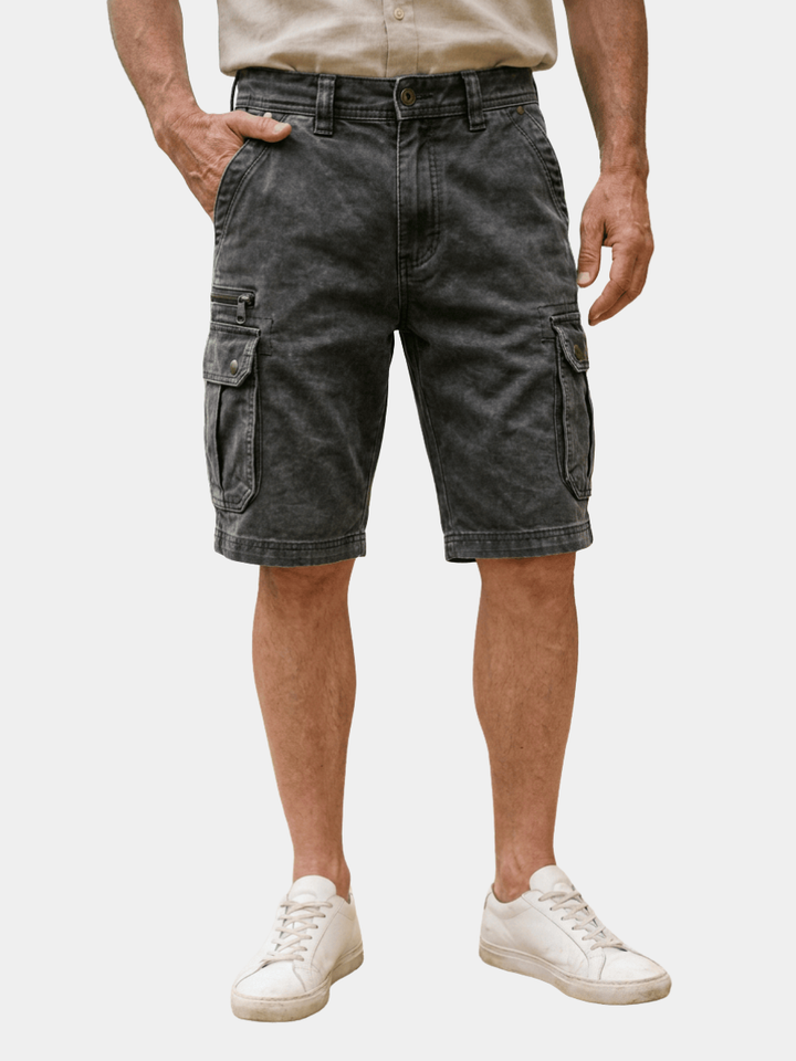 LAURENT MONACO | Herren Kurze Cargo-Jeans