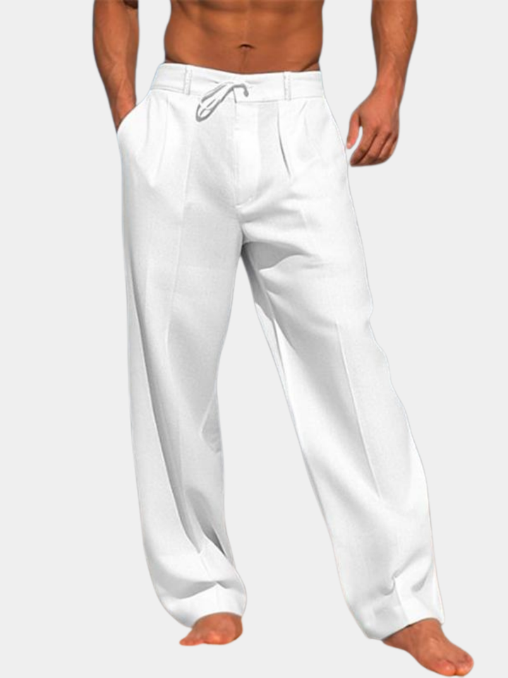 LAURENT MONACO | Herren Coastal Leinenhosen