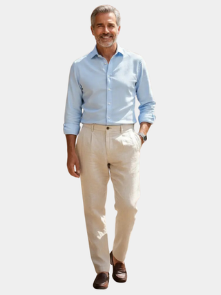 LAURENT MONACO | Stilvolle Sommerhose für Herren