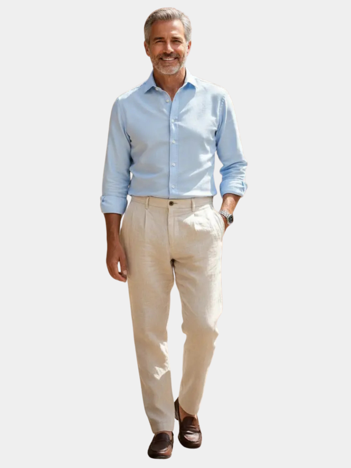 LAURENT MONACO | Stilvolle Sommerhose für Herren