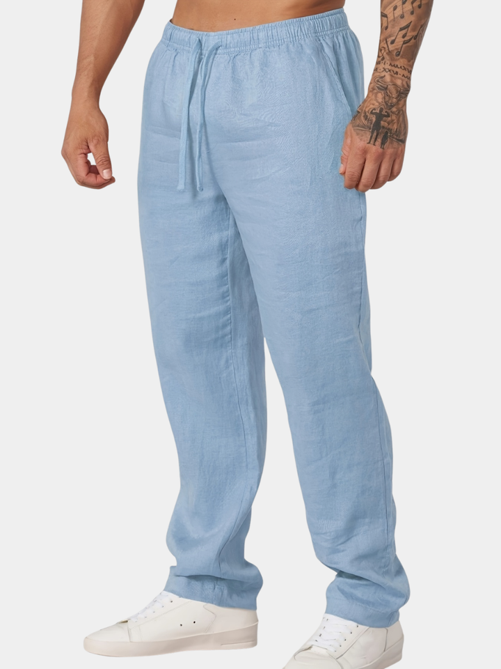 LAURENT MONACO | Herrenhose mit Kordelzug