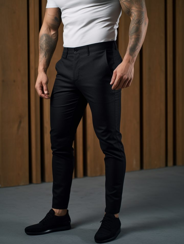 LAURENT MONACO | Herren Stretchhose