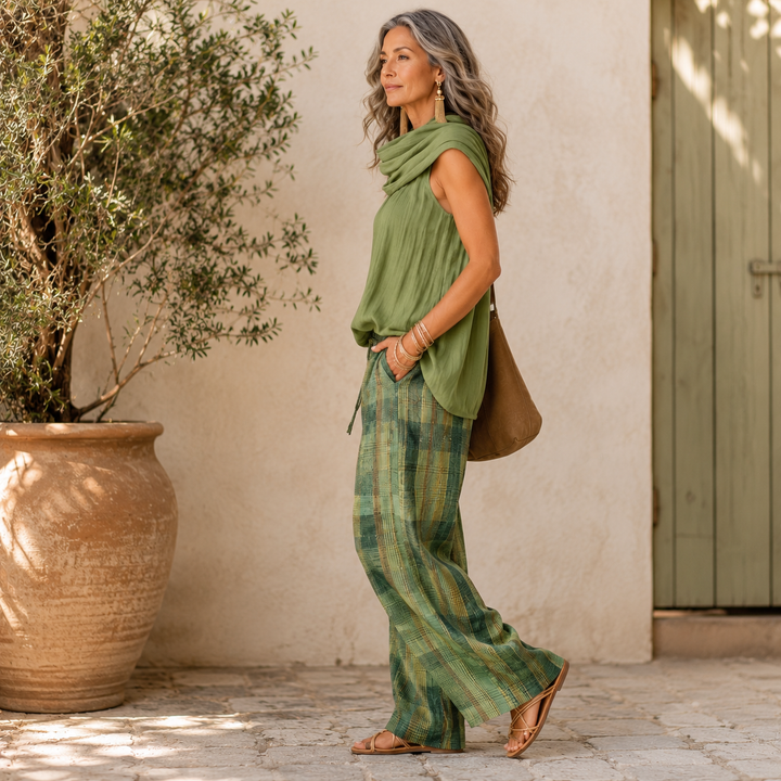 Charlène - Lässiges Zweiteiliges Outfit