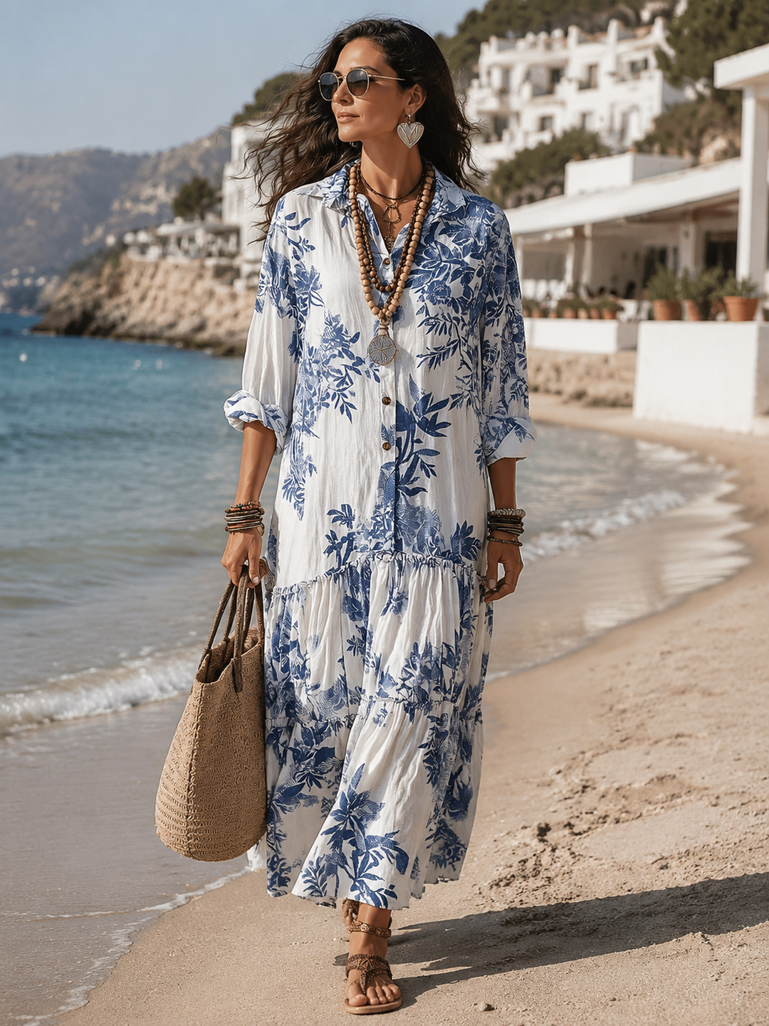 Elina™ | Figurformendes Kleid mit Knopfdetails