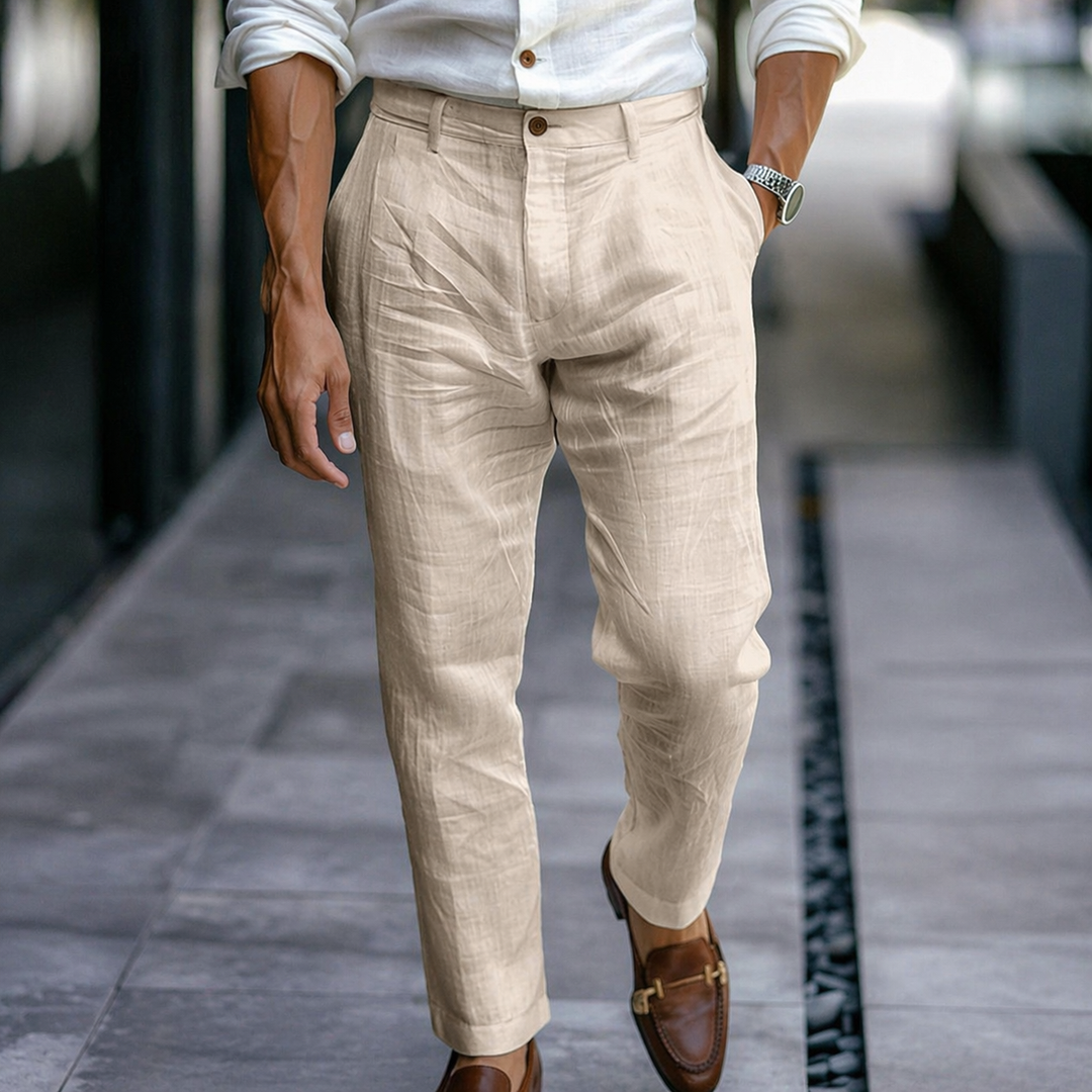 LAURENT MONACO | KLASSISCHE SOMMERHOSE FÜR HERREN