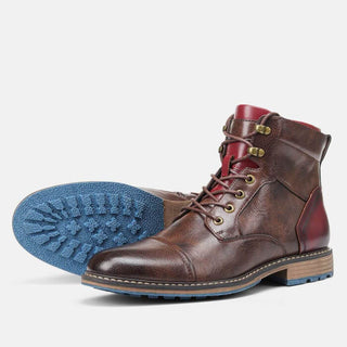LAURENT MONACO | OXFORD ANKLE BOOTS