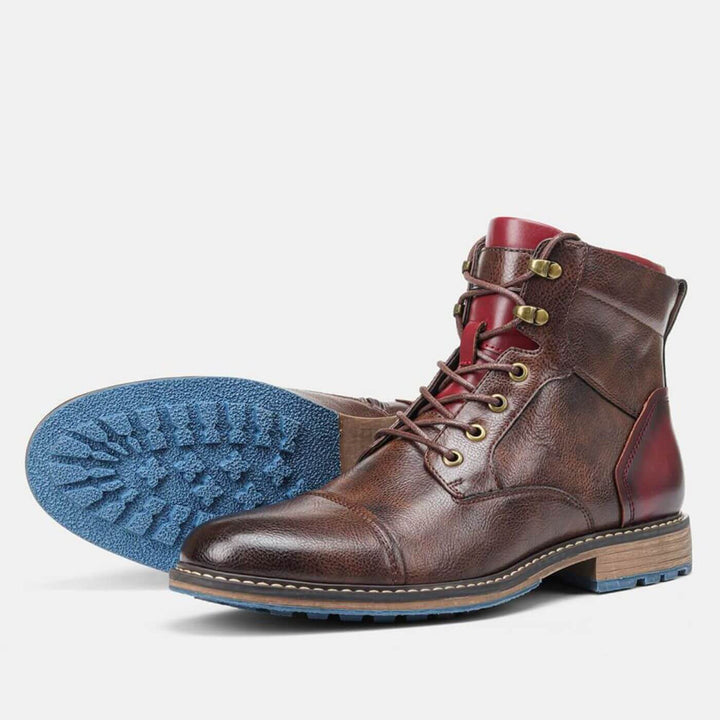 LAURENT MONACO | OXFORD ANKLE BOOTS