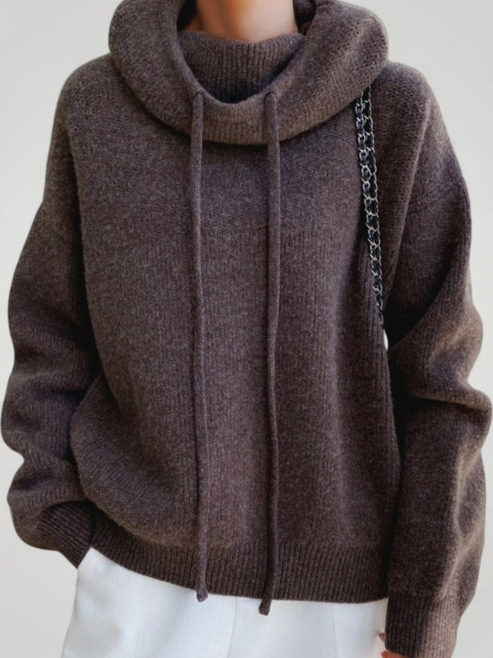 Amina | Eleganter Damen-Rollkragenpullover für ultimativen Komfort