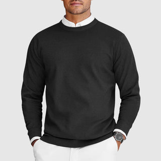 Elias | Eleganter Zeitloser Rundhals-Pullover