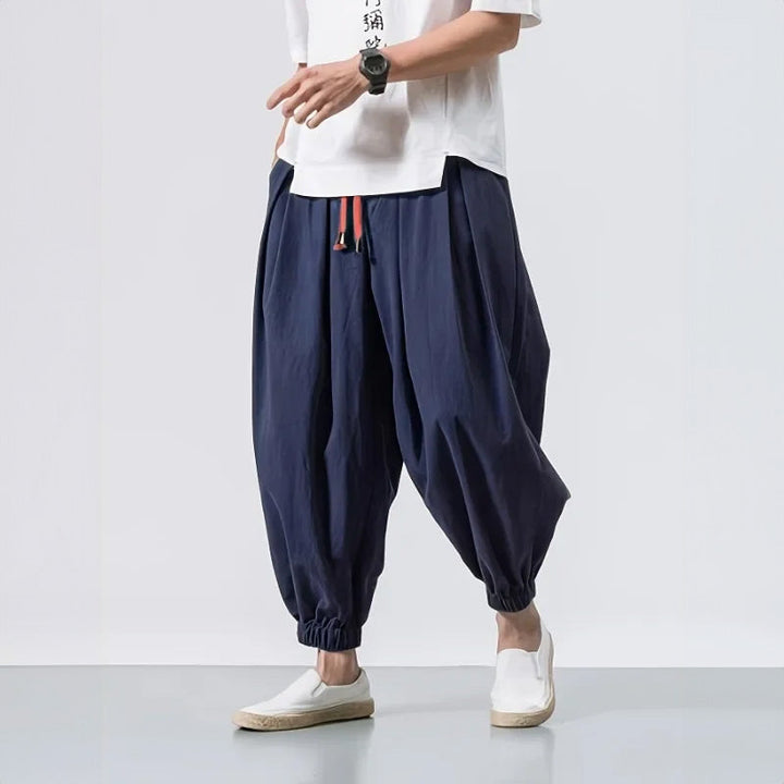 LAURENT MONACO | OVERSIZED COTTON PANTS