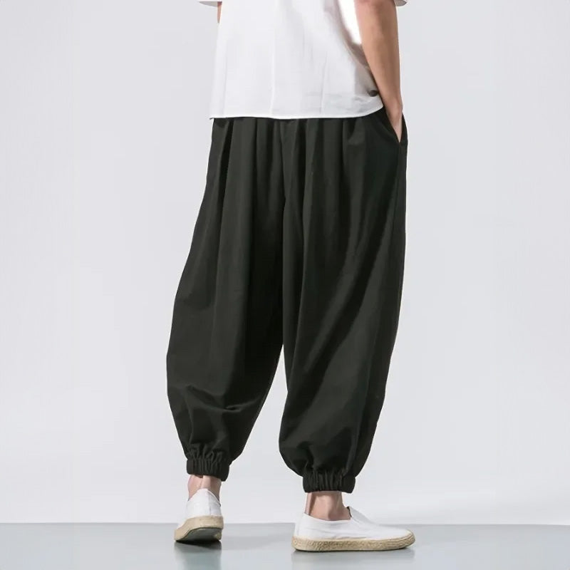 LAURENT MONACO | OVERSIZED COTTON PANTS