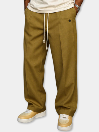 LAURENT MONACO | Stilvolle Hose mit Kordelzug