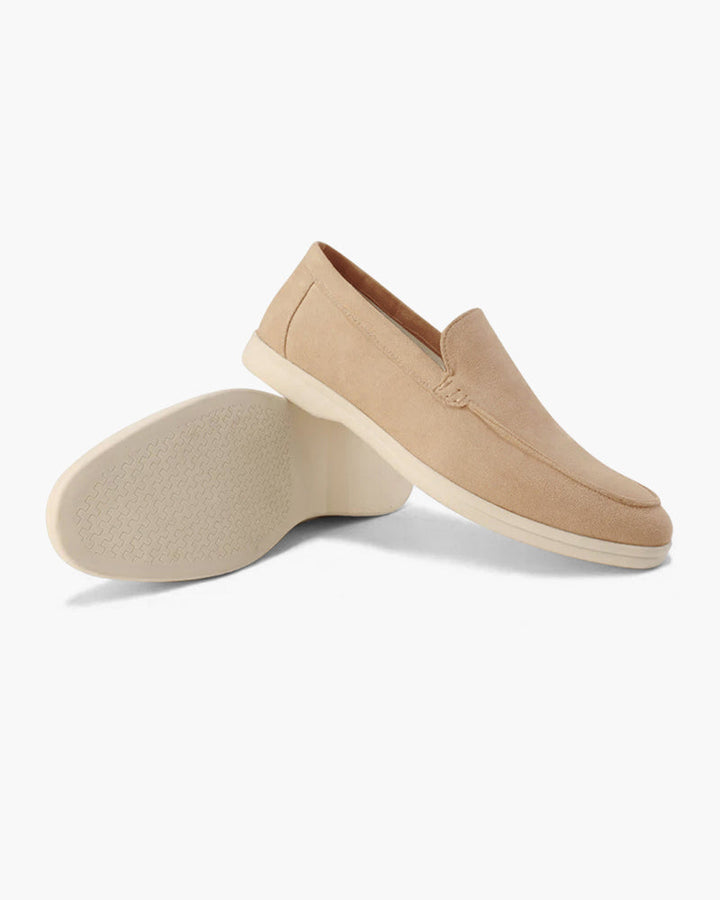 Leder-Suede Mokassins