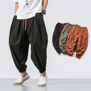 LAURENT MONACO | OVERSIZED COTTON PANTS