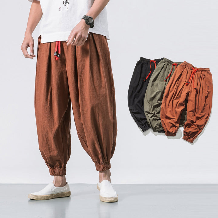 LAURENT MONACO | OVERSIZED COTTON PANTS