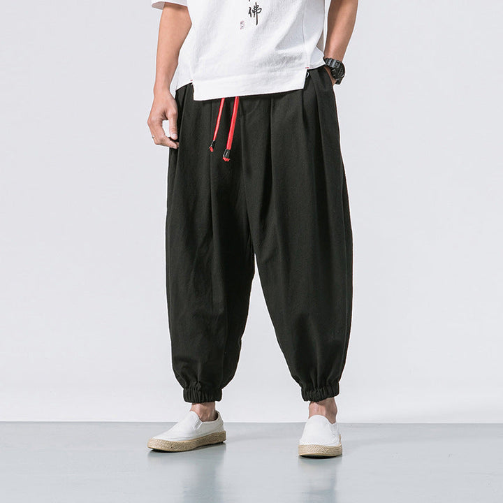 LAURENT MONACO | OVERSIZED COTTON PANTS
