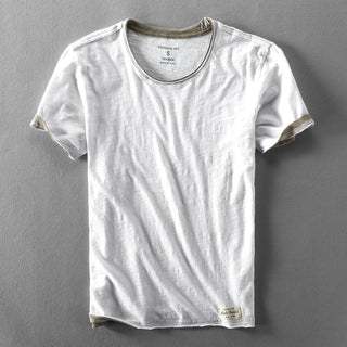 Cali Kurzarm-Baumwollshirt